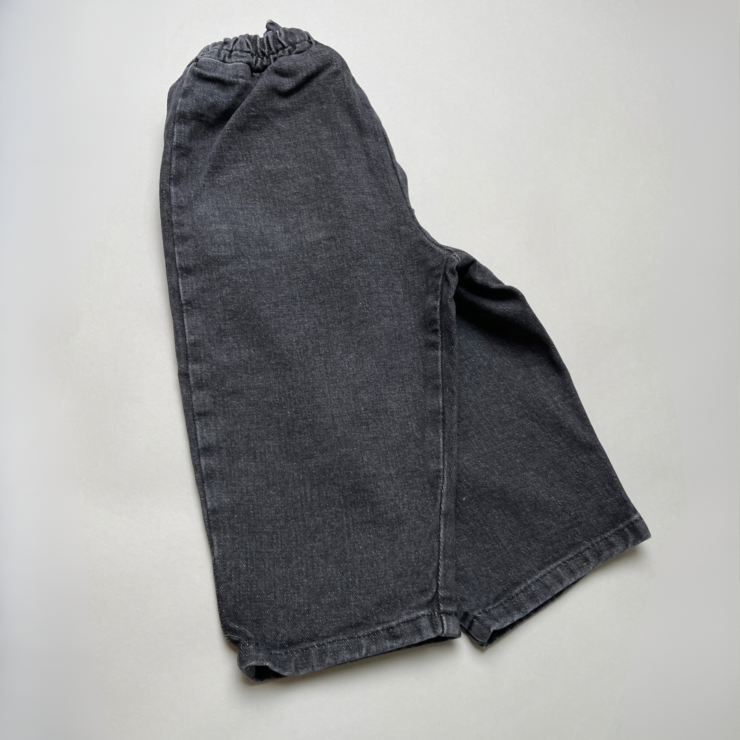 comfort denim jeans - washed black