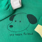 best friend puppy sweater - green