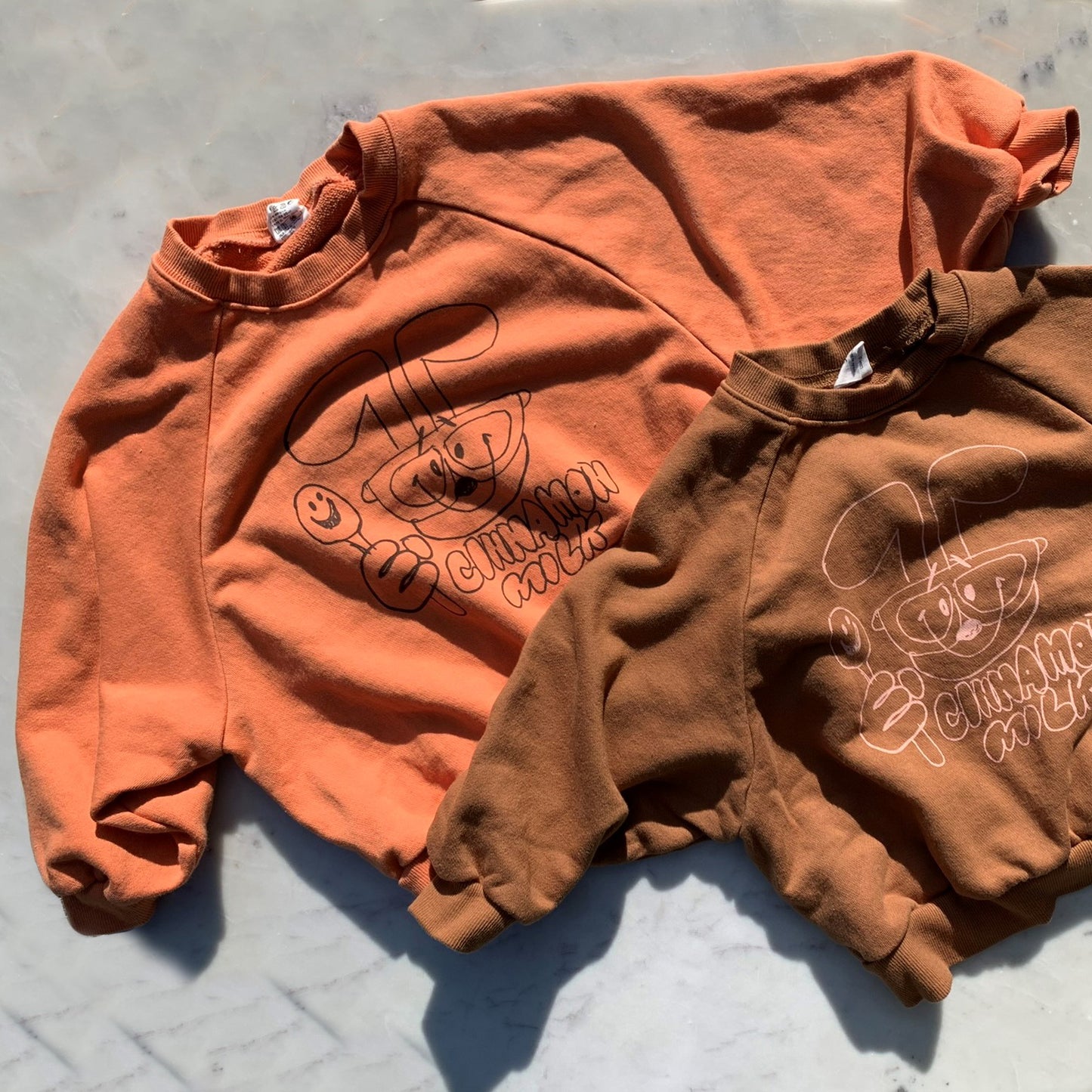 cinnamon sweater - rusty brown